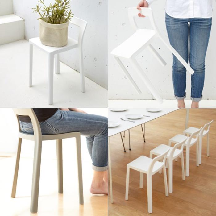 送料無料】岩谷マテリアル エノッツ ミニマルチェア 選べる4色