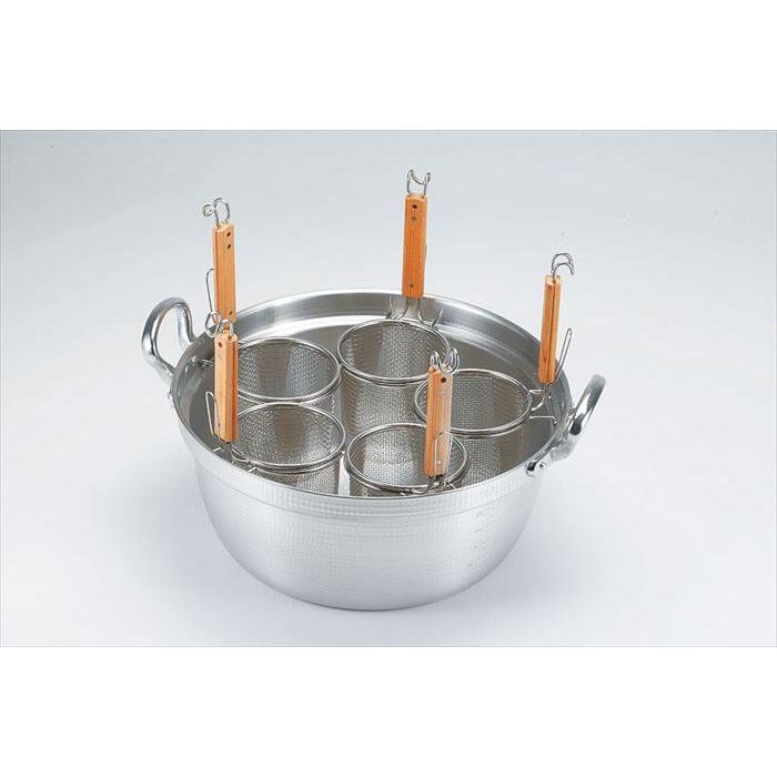 デカてぼ 茹麺鍋セット(リング付)15cm用 51-15cm用 : 318-4985 : アド 