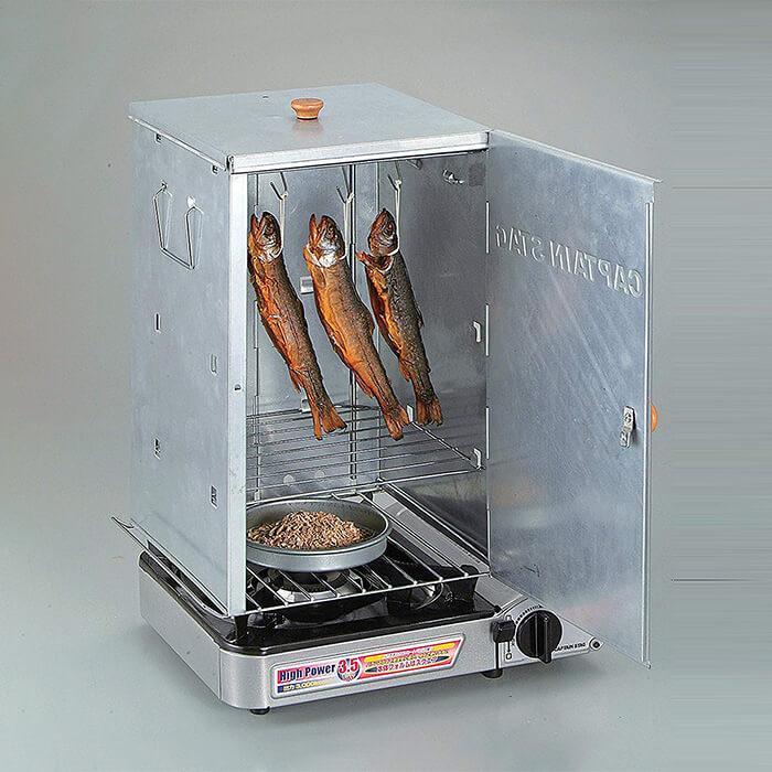 キャプテンスタッグ ( CAPTAIN STAG ) バーベキュー BBQ 燻製器
