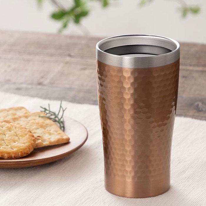 父の日 タンブラー コップ 前畑 プルミエールアオヤマ リュクス メタルサーモタンブラー BR 29372 ギフト 贈り物 プレゼント | 