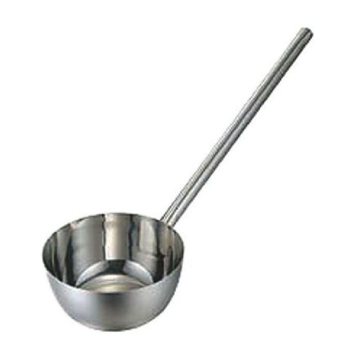 神子島製作所 18-8 ステンレス パイプ柄ひしゃく 21cm 柄100cm おたま レードル キッチン用品 シンプル 日本製 | 