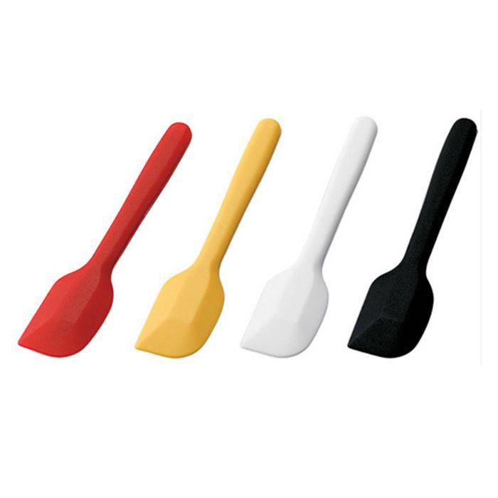 kan シリコン マルチマイクロ スパチュラ 黄 へら ヘラ 耐熱 調理器具 キッチン用品 シンプル 日本製 送料無料 | 