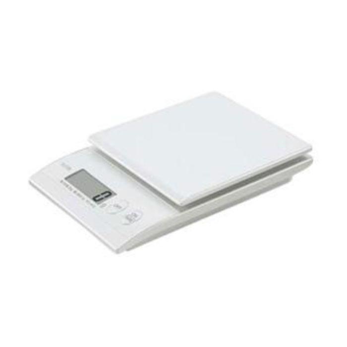 タニタ KD-410-WH(パールホワイト) Dクッキングスケール 2kg はかり 重さ グラム 調理器具 キッチン用品 ツール 日本製 シンプル | 