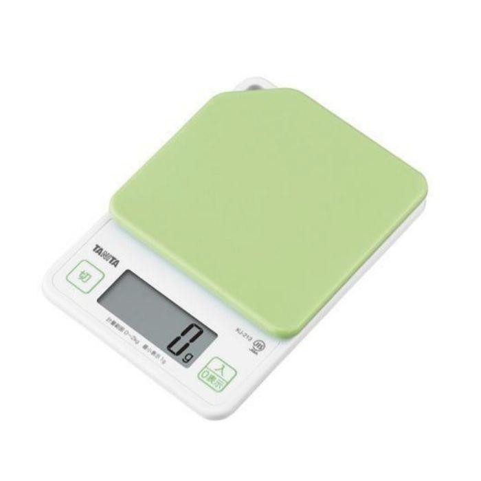 タニタ KJ-213-GR(アボカドグリーン) Dクッキングスケール 2kg はかり 重さ グラム 調理器具 キッチン用品 ツール シンプル | 
