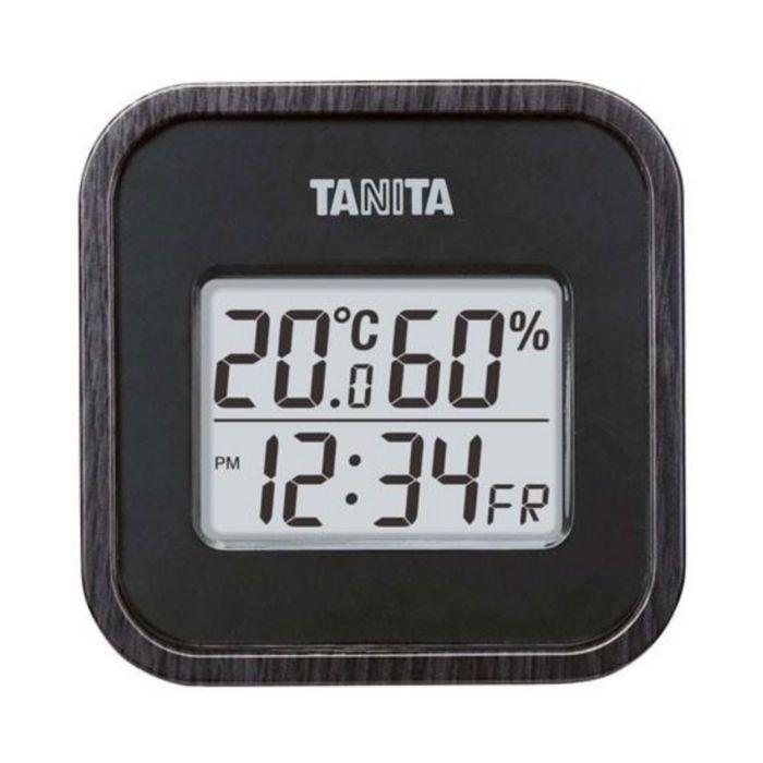 タニタ TT-571-BK(ブラック) デジタル温湿度計 調理器具 キッチン用品 ツール シンプル おしゃれ | 