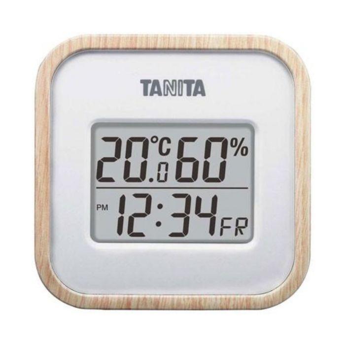 タニタ TT-571-NA(ナチュラル) デジタル温湿度計 調理器具 キッチン用品 ツール シンプル おしゃれ | 