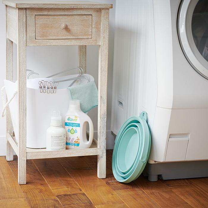 ソフトバケツ 8L 日本製 伊勢藤 8型 I-484 日本製 Iseto くすみカラー 8リットル バケツ 折りたたみ 折りたためる つけ置き 柔らかい ソフトタイプ |  | 03