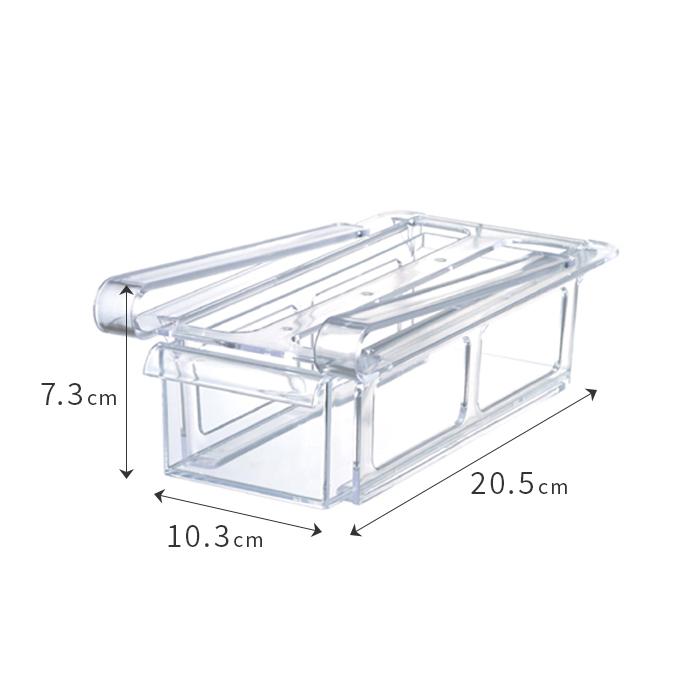 引き出し式 冷蔵庫トレー スリム 棚板に取り付けるだけ I-532 日本製 冷蔵庫 トレー ケース 透明 伊勢藤 Iseto 小物収納 収納 調味料 すっきり収納 整理整頓 |  | 03