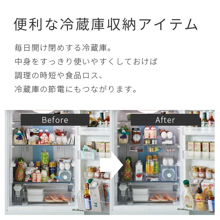 引き出し式 冷蔵庫トレー ワイド 棚板に取り付けるだけ I-533 日本製 冷蔵庫 トレー ケース 透明 伊勢藤 Iseto 小物収納 収納 調味料 すっきり収納 整理整頓 |  | 01