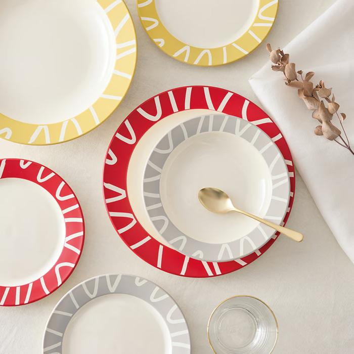 勝手にヘルシー プレート 24cm M Amu dish アミュディッシュ プラスチック 日本製 ナカジマ 食器 皿 お皿 漆器 食洗機対応 電子レンジ対応 |  | 05