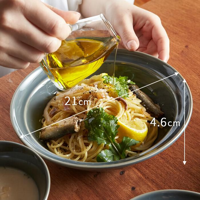 深め プレート スープOK 21cm 皿 陶器 深皿 丸利玉樹利喜蔵商店 TAMAKI HINATA カレー皿 パスタ皿 700ml 食洗機対応 電子レンジ対応 送料無料 |  | 01