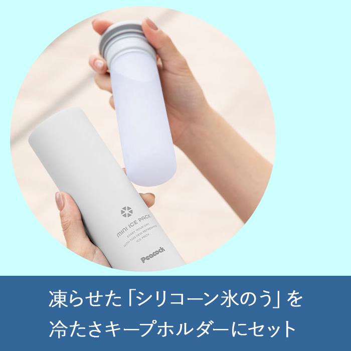 ピーコック ネッククーラー アイスパック Mサイズ 携帯 氷のう シリコン シリコーン氷のう 冷却 冷却グッズ ABB-16 熱中症対策 スリムサイズ 送料無料 |  | 01