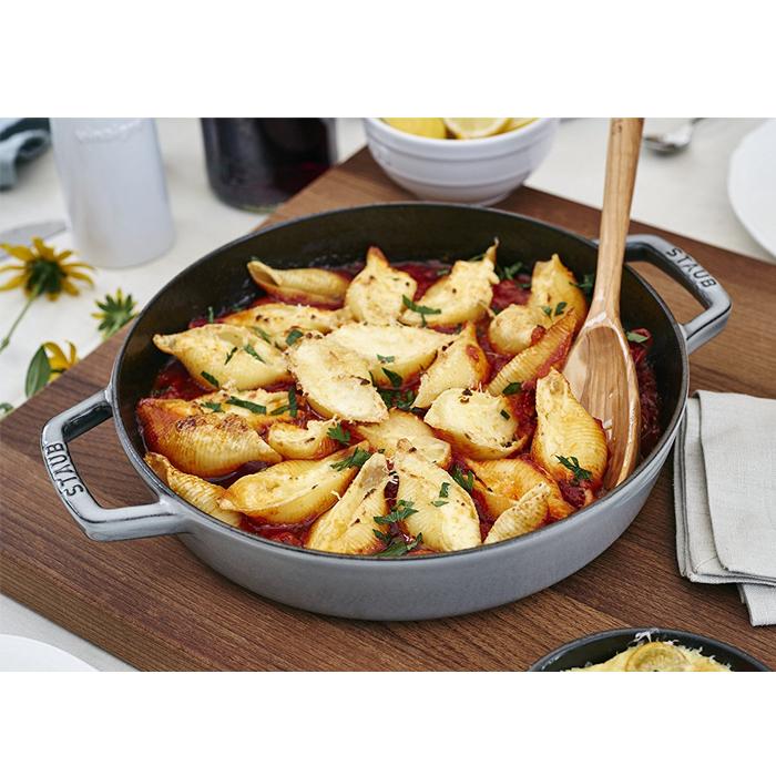 Staub（ストウブ） ダブルハンドルスキレット 20cm （グレー）（ 40511