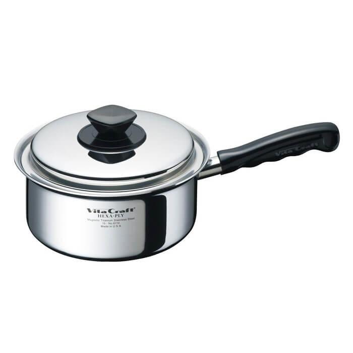 ビタクラフト ヘキサプライ片手ナベ1.9L　6114 | Vita Craft