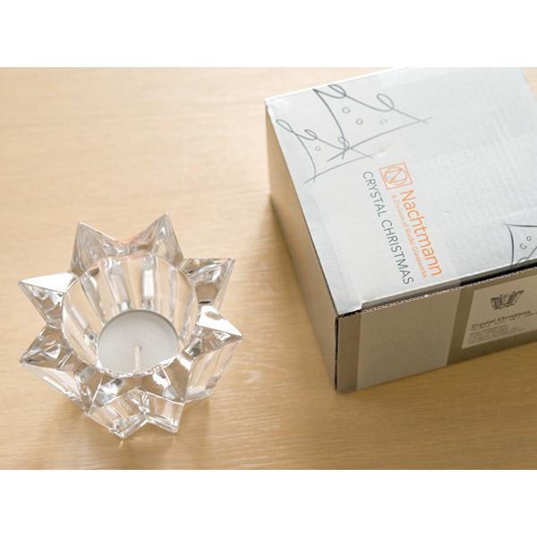 ナハトマン　クリスタル　キャンドル　スターVOTIVE　9cm（875515） |  | 01
