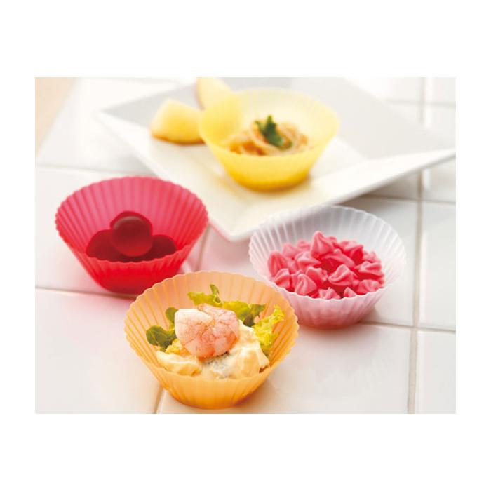 在庫限り シリコン カップ 電子レンジ対応 12個 セット【2点までメール便対応】 |  | 02