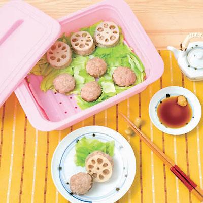 VIV/ヴィヴ シリコンスチーマー Quattro/クアトロ （スチームトレイ付き）（59624）＜レタスグリーン＞ |  | 01