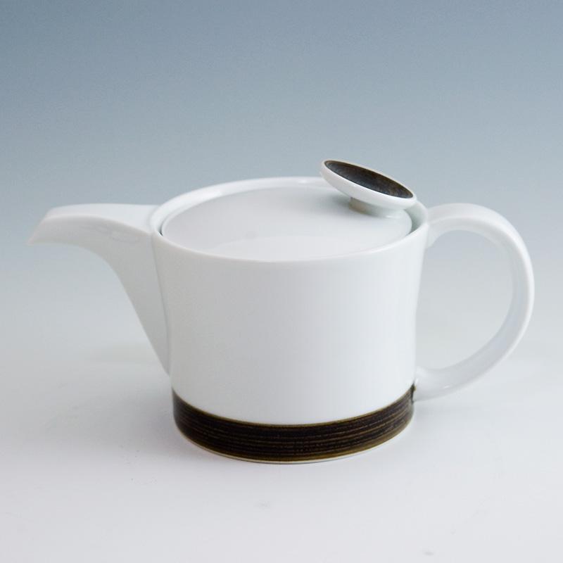 白山陶器 麻の糸 ポット セピア [ HAKUSAN 和食器 ] | 