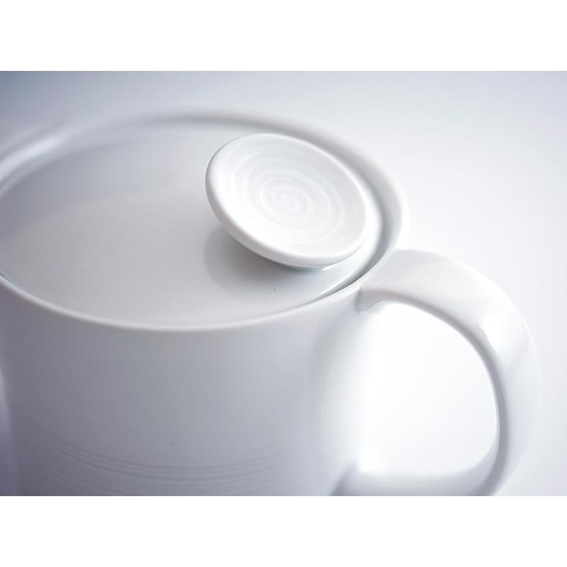 白山陶器 ミストホワイト ティーポット【 HAKUSAN 和食器 】 |  | 01