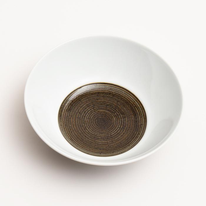 白山陶器 麻の糸 シリアルボウル15cm セピア 【 HAKUSAN 和食器 】 |  | 01