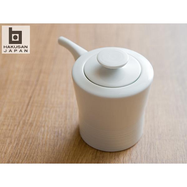 白山陶器 ミストホワイト しょうゆさし 【 HAKUSAN 和食器 醤油さし 】 | 白山陶器