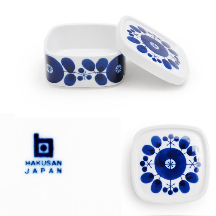 白山陶器 波佐見焼 ブルーム ジャムケース 【 BLOOM 波佐見焼 hakusan バターディッシュ 保存容器 和食器 洋食器 】 | 白山陶器 | 01