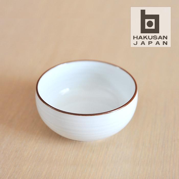 白山陶器 白磁千段 豆鉢 [ HAKUSAN 和食器 森正洋デザイン ] | 白山陶器