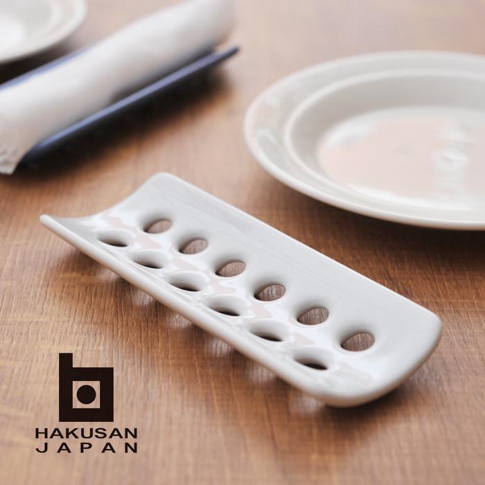 白山陶器 透かしおしぼり 選べる２色 [ HAKUSAN 波佐見焼 おしぼり ] | 白山陶器