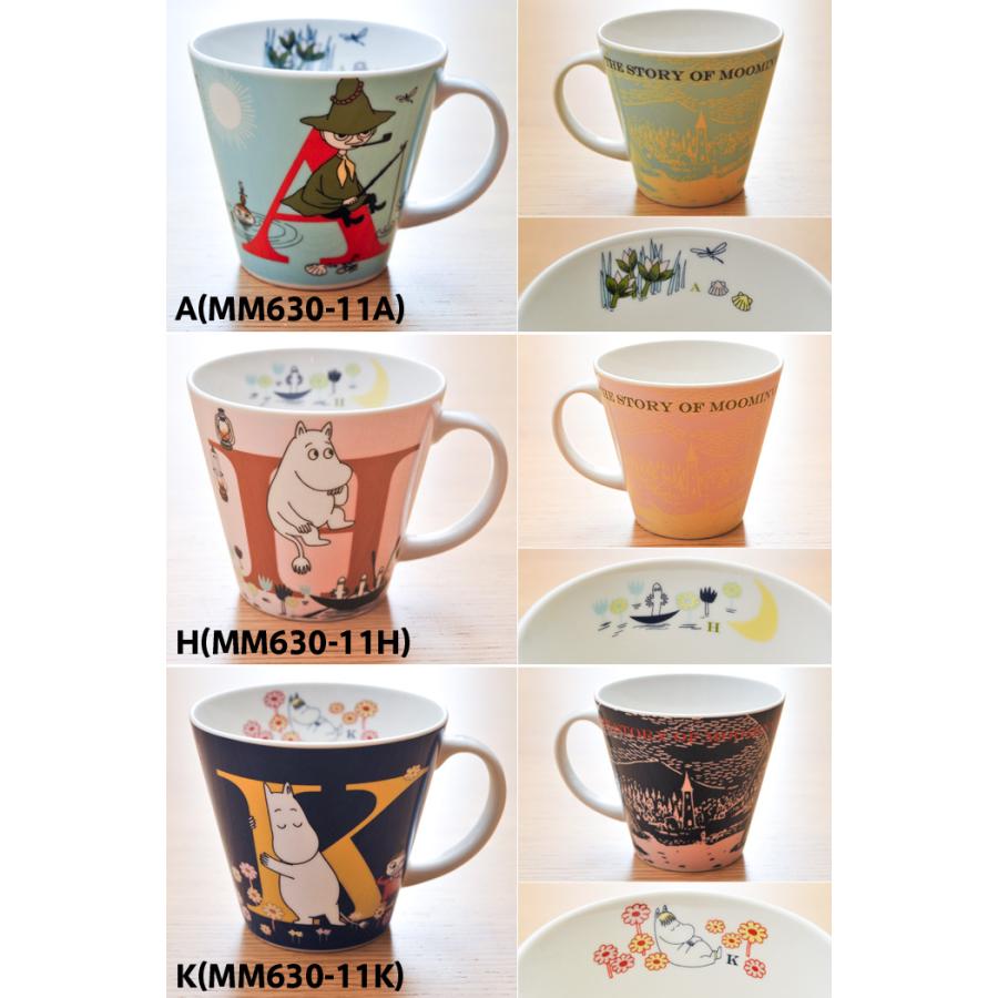 MOOMIN ムーミン イニシャルマグ 箱入り THE STORY OF MOOMINVALLEY MM630-11 選べる10デザイン MOOMIN 磁器 日本製 MOOMIN |  | 01
