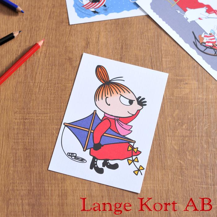 ラングアート ムーミン ポストカード ( M1061 ) GIFTCARD Lange Kort Moomin MOOMIN ギフトカード 北欧 | 
