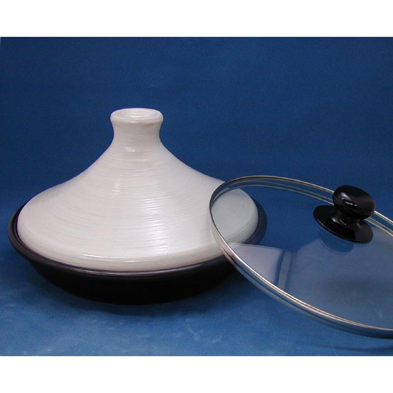 今だけ30％OFF】フローディア IH対応タジン鍋19cm（ガラス蓋付）（3002