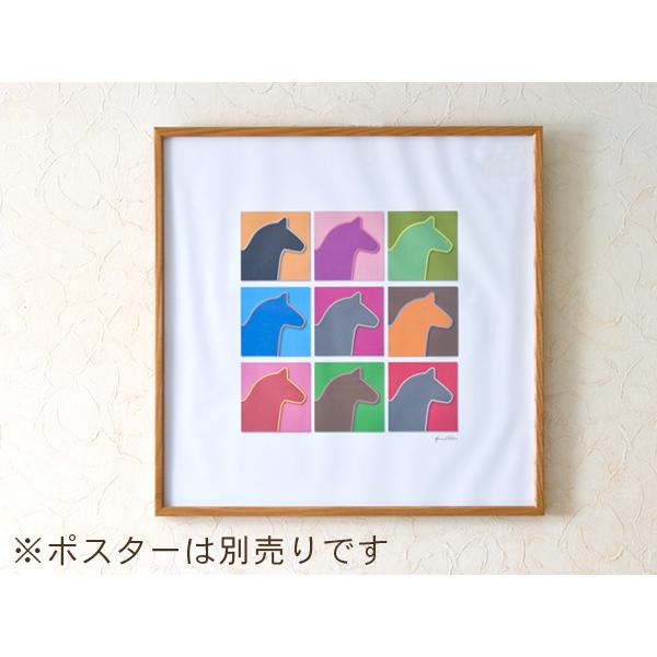 ポスターフレーム  L型 【額縁】＜50角/木地＞ | 