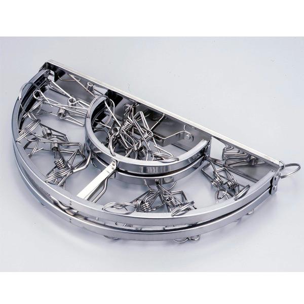 下村企販 洗濯ハンガー からみにくいステンレスハンガー 丸型 20ピンチ 26449 |  | 01