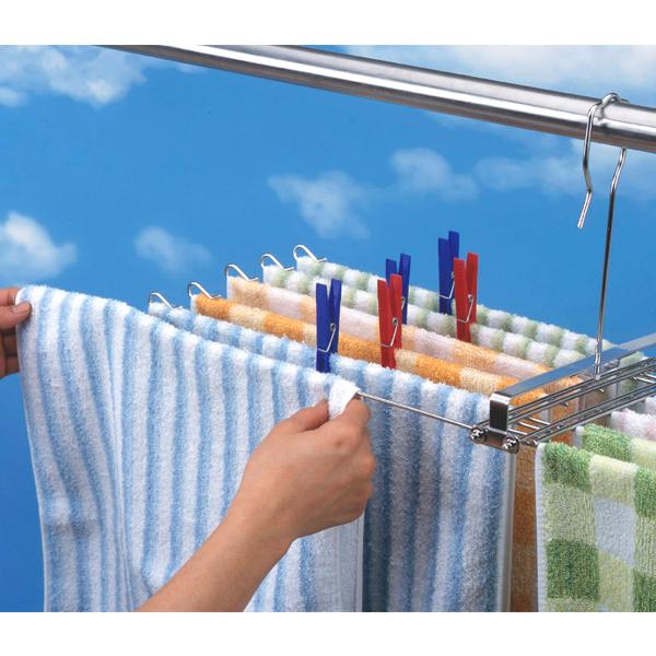 下村企販 洗濯ハンガー 折りたたみ式タオルハンガー 26608 送料無料 |  | 03