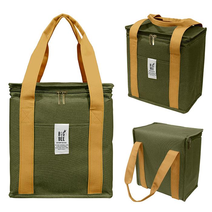 オカトー ランチバッグ 保冷バッグ BigBee BOX型 選べる4カラー お弁当 バッグ クーラーバッグ アウトドア レジャー 保温 ビッグビー 送料無料 |  | 05