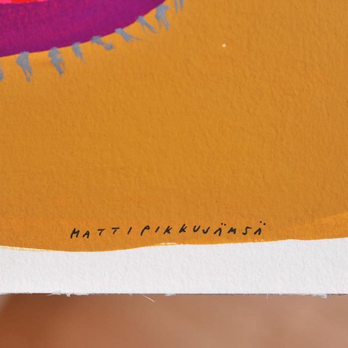 フィンランドデザイナー マッティ・ピックヤムサ 原画 【 Matti 