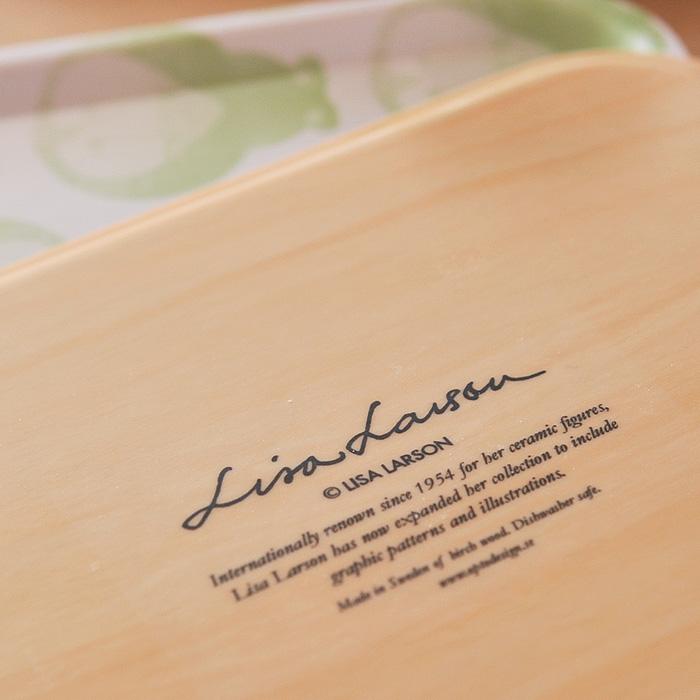 opto design×Lisa larson/オプトデザイン×リサ・ラーソン　トレイ 【スウェーデン/北欧雑貨/北欧/木製トレイ/トレー/おぼん/お盆】＜エンジェル/ANGEL ＞ |  | 01