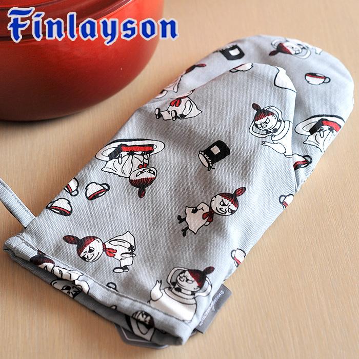 Finlayson/フィンレイスン ムーミン オーブングローブ 【MOOMIN/moomin/フィンレイソン/ミトン/鍋つかみ】（4617-1323）＜リトルミィ/マルチパターン＞ | 