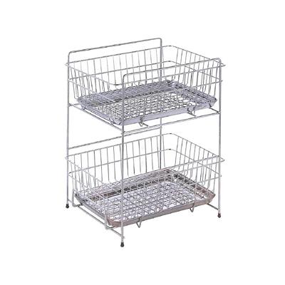 工房アイザワ ながしこもの 二段式水切ラック 受皿付 (70015) 送料無料 | 