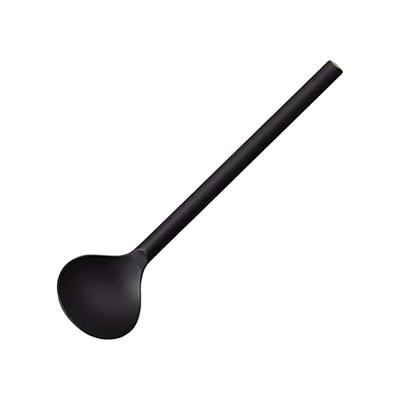 工房アイザワ 円 黄銅洋食器 シュガースプーン 黒 (1481-B9) 送料無料 | 