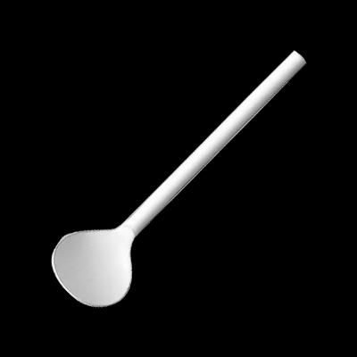 工房アイザワ 円 黄銅洋食器 シュガースプーン 白 (1481-W9) 送料無料 | 