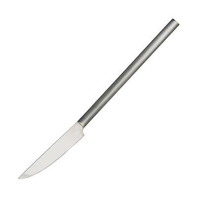 工房アイザワ 円 黄銅洋食器 デザートナイフ 銀仕上 (1481-1) 送料無料 | 