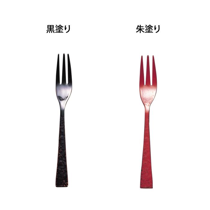 工房アイザワ 純銅鎚目文 ヒメフォーク 選べる2色 【 黒塗り 朱塗り 】 送料無料 |  | 01
