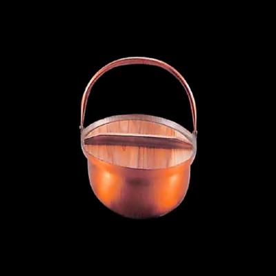 工房アイザワ 純銅鎚目文 ツル付田舎鍋 18cm (54) 送料無料 | 