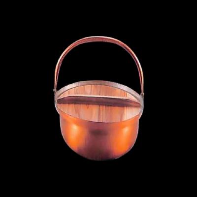 工房アイザワ 純銅鎚目文 ツル付田舎鍋 24cm (56) 送料無料 | 