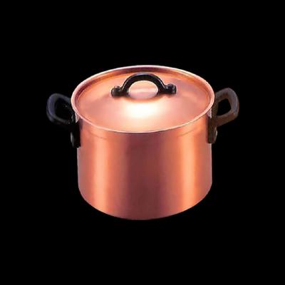 工房アイザワ 純銅製品 男の台所 グループ80ポテト ポテト・シチューパン 21cm (8000-6)工房アイザワ (aizawa ) 送料無料 | 