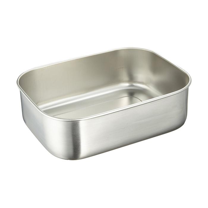 工房アイザワ 角型 フードボックス 【大】 ステンレス 弁当箱 日本製 保存容器 ランチボックス お弁当箱 70267 送料無料【最短即日発送】 | 工房アイザワ | 01