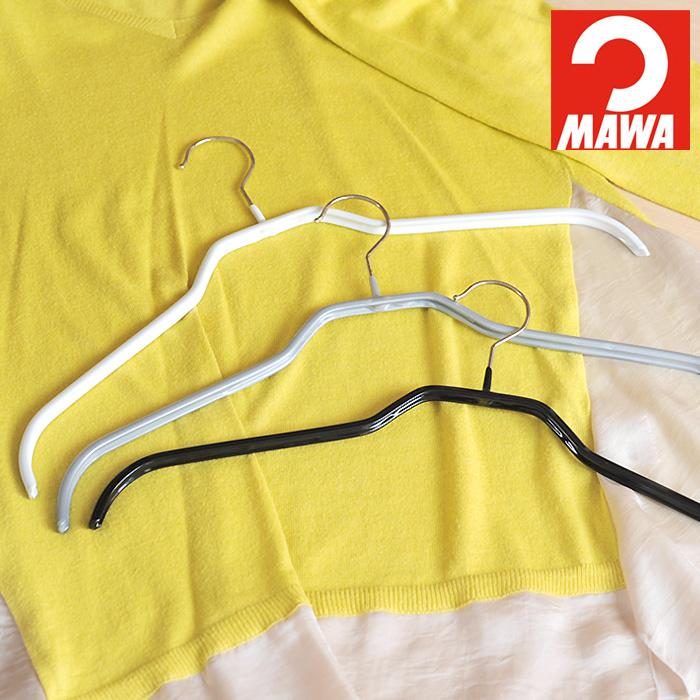 MAWA/マワ　MAWAハンガー シルエット 41F 【カラーハンガー/マワハンガー/滑らないハンガー/ノンスリップハンガー】＜41cm＞ | 