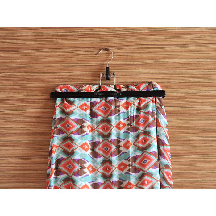 MAWA/マワ　MAWAハンガー mat26 （パンツ・スカート用） ブラック 【カラーハンガー/マワハンガー/滑らないハンガー/ノンスリップハンガー】＜26cm＞ |  | 01