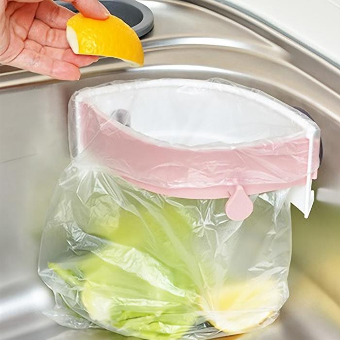 レイエ パコン!としまる ごみ袋ホルダー （グレー）　LS1517GR 【 leye AUX オークス 三角コーナー 】 |  | 01